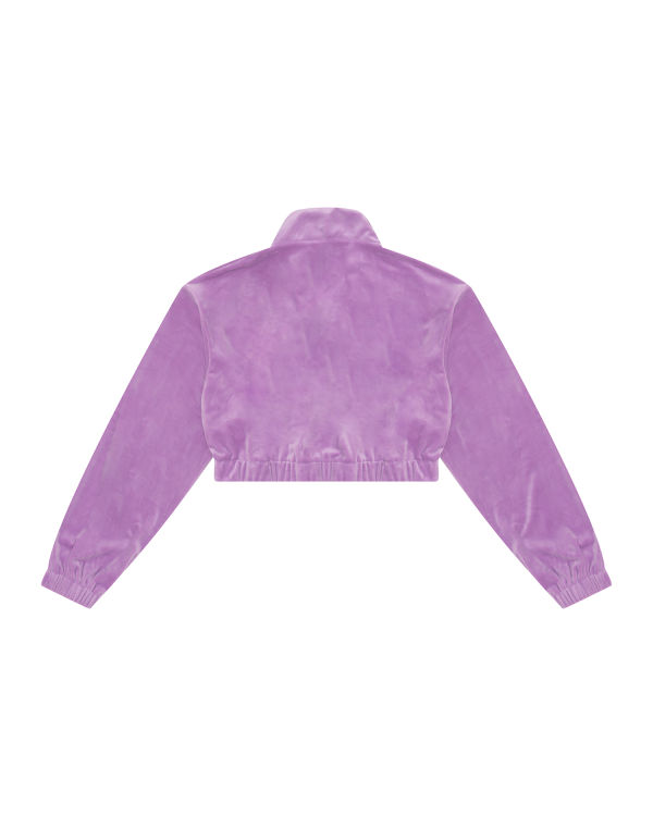 Bape Cropped zip-up Mikiny Damske Nachový | SK-8502
