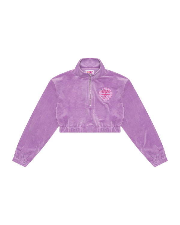 Bape Cropped zip-up Mikiny Damske Nachový | SK-8502