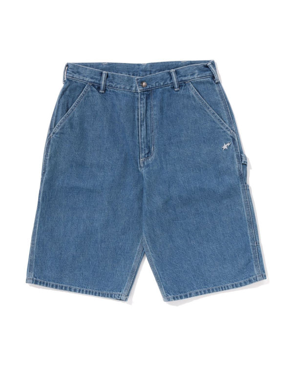 Bape Denim Painter Sortky Panske Modre | SK-7601