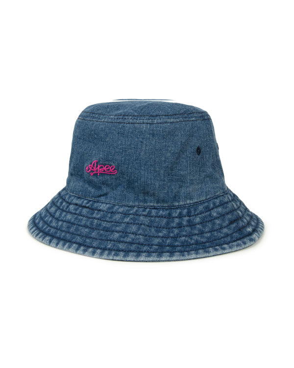 Bape Denim bucket Klobuky Damske Modre | SK-1349