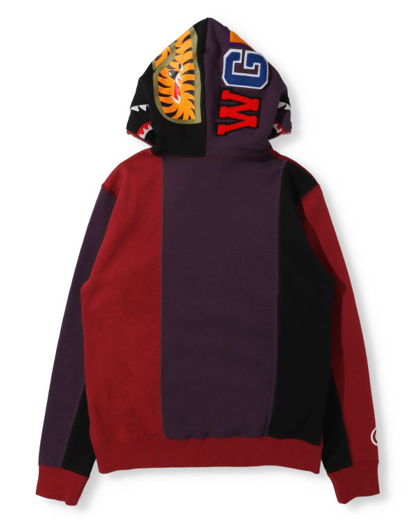 Bape Docking Shark Full Zip Mikiny S Kapucňou Damske Čierne | SK-3915