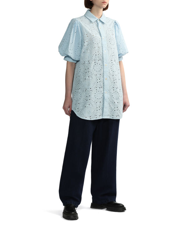 Bape Eyelet dolly Kosele Damske Svetlo Modre | SK-5081