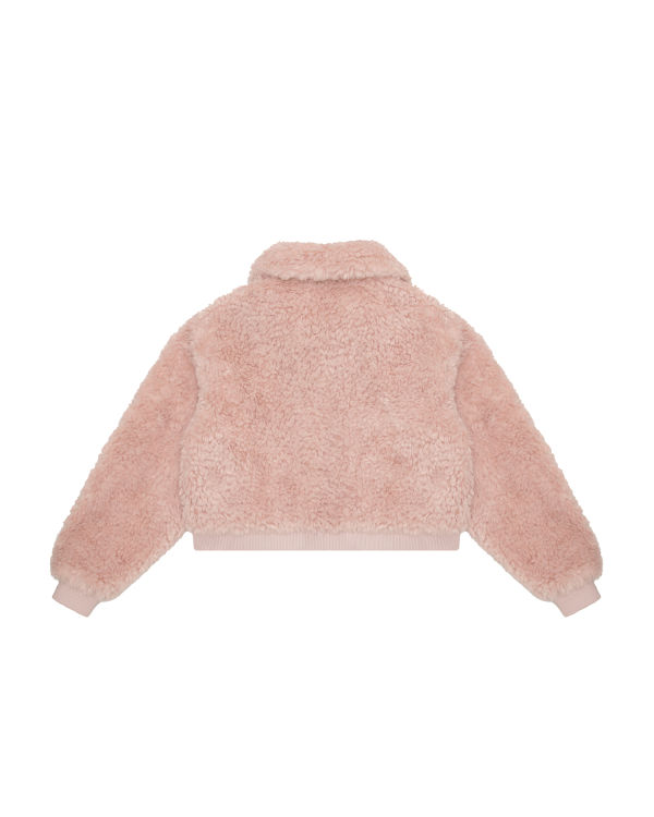 Bape Faux fur Bundy Damske Ruzove | SK-8916