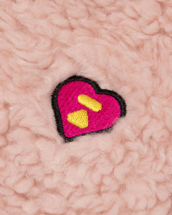 Bape Faux fur Bundy Damske Ruzove | SK-8916
