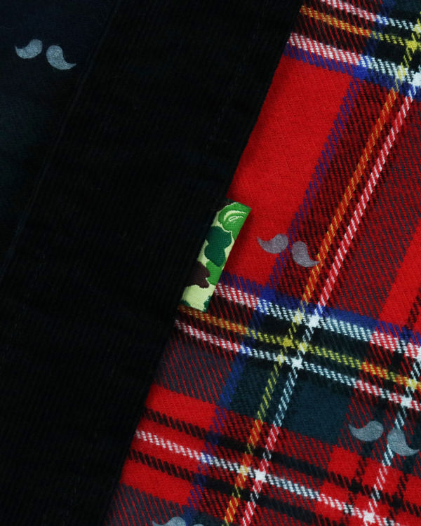 Bape Flannel Check Multi Patter Kosele Panske Viacfarebný | SK-2638