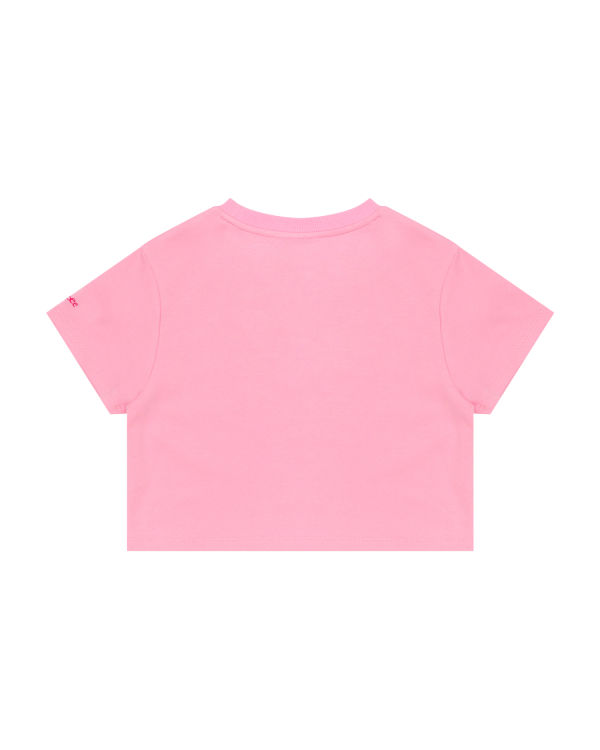Bape Flower cropped Tricko Damske Ruzove | SK-1564