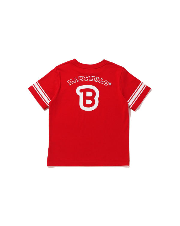 Bape Football Milo Tricko Detske Svetlo Červené | SK-4602