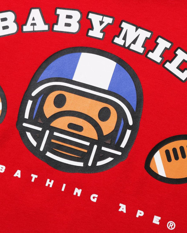 Bape Football Milo Tricko Detske Svetlo Červené | SK-4602