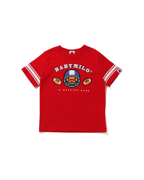 Bape Football Milo Tricko Detske Svetlo Červené | SK-4602