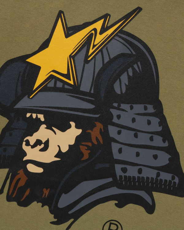 Bape General Kabuto Tricko Panske Zelene | SK-6481