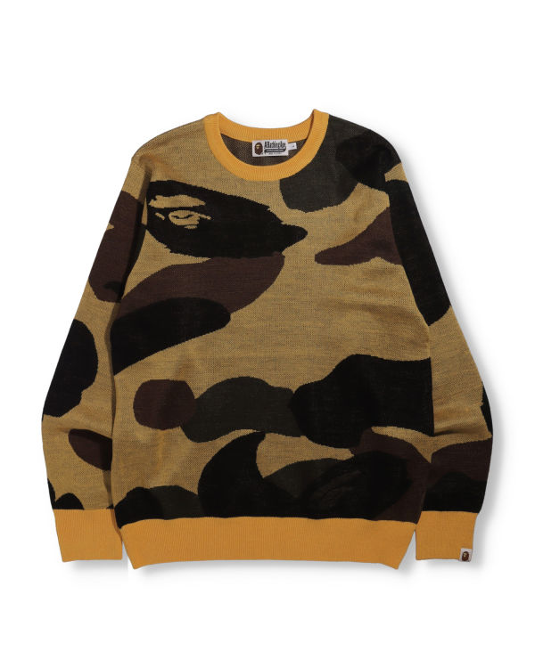 Bape Giant 1st Camo Siroke Topanky Fit Pleteniny Panske Hnedožltý | SK-1480