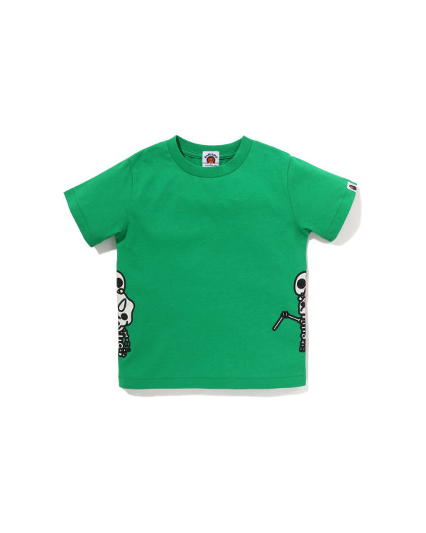 Bape Glow In The Dark Bone Dinosaur Tricko Detske Svetlo Zelene | SK-2416