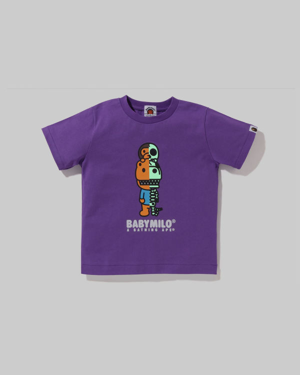 Bape Glow In The Dark Rex Bone Tricko Detske Nachový | SK-5283