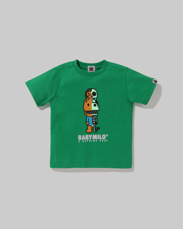 Bape Glow In The Dark Rex Bone Tricko Detske Zelene | SK-7018