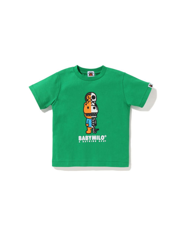 Bape Glow In The Dark Rex Bone Tricko Detske Zelene | SK-7018