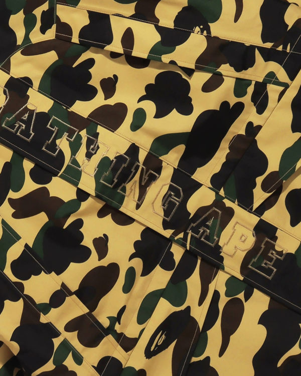 Bape Gore-Tex 1st Camo Snowboard Bundy Panske Žlté | SK-8704