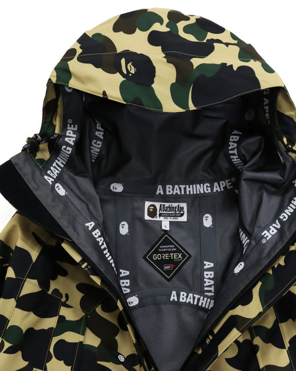 Bape Gore-Tex 1st Camo Snowboard Bundy Panske Žlté | SK-8704