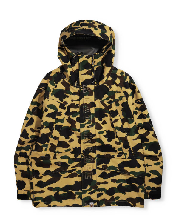 Bape Gore-Tex 1st Camo Snowboard Bundy Panske Žlté | SK-8704