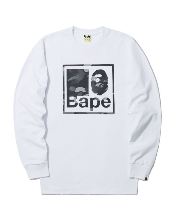 Bape Gradation Camo Tricko Panske Biele | SK-9804