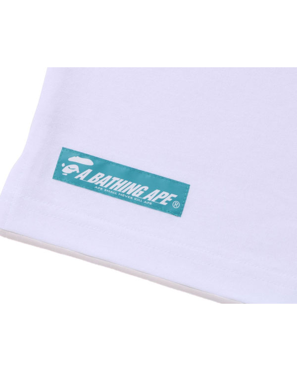 Bape Grafika Tricko Panske Biele | SK-3417
