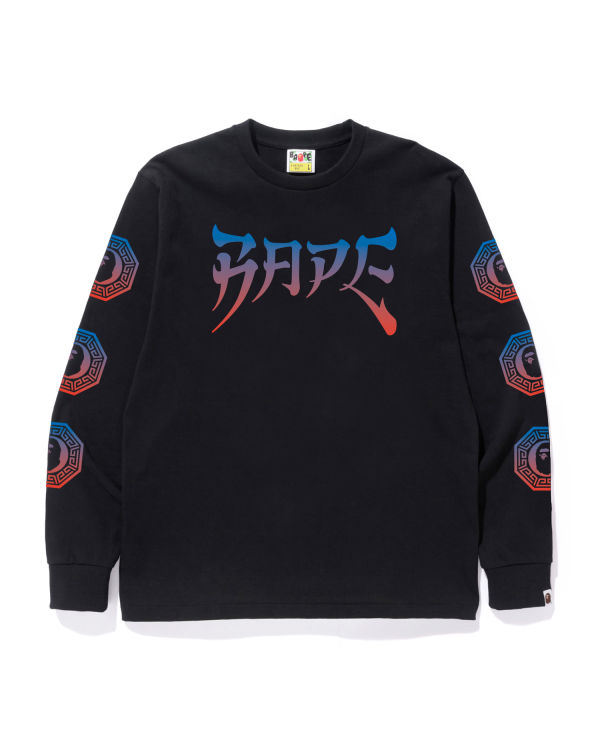 Bape Grafika Tricko Panske Čierne | SK-0163