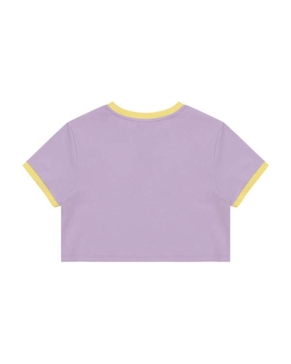 Bape Grafika cropped Tricko Damske Nachový | SK-5928