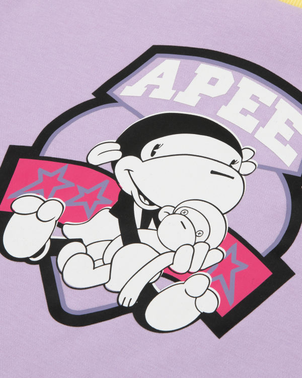 Bape Grafika cropped Tricko Damske Nachový | SK-5928
