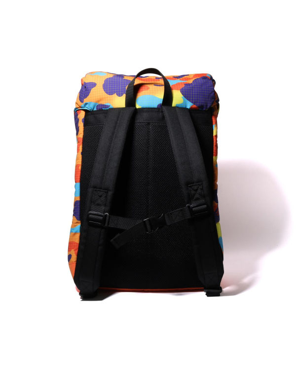 Bape Grid Camo Glow In The Dark Padding Batohy Detske Viacfarebný | SK-8357