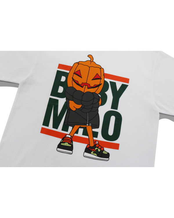 Bape Halloween Milo Tricko Panske Biele | SK-2857