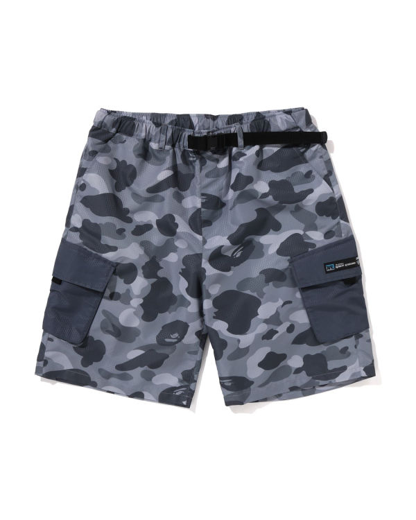Bape Honeycomb Camo Cargo Sortky Panske Siva | SK-8134