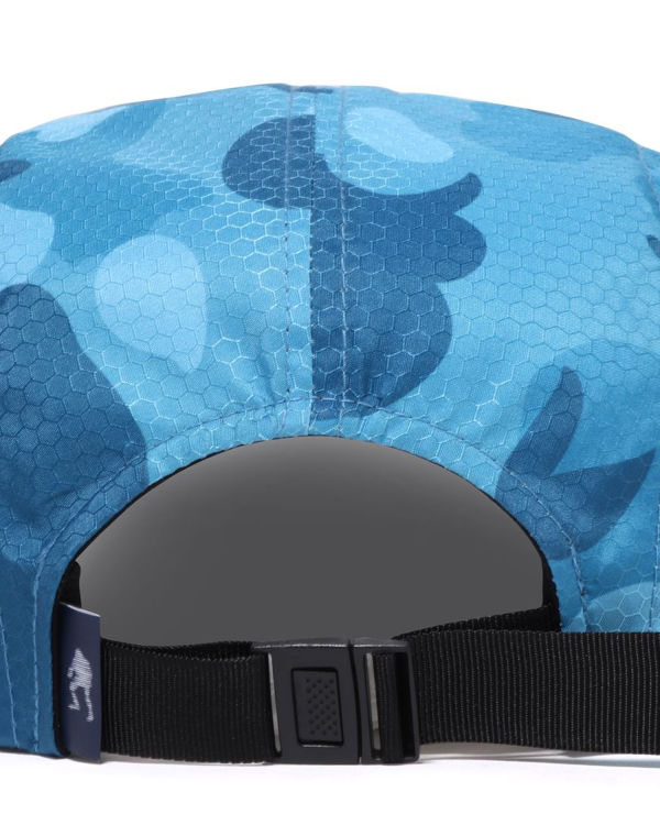Bape Honeycomb Camo Jet Caps Panske Svetlo Modre | SK-3710
