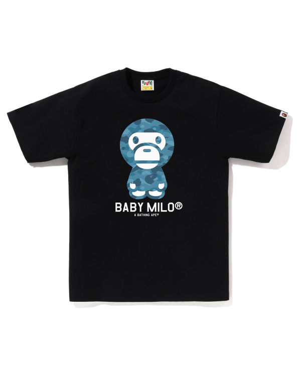 Bape Honeycomb Camo Milo Tricko Panske Čierne | SK-0926