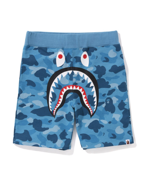 Bape Honeycomb Camo Shark Sortky Panske Svetlo Modre | SK-2369