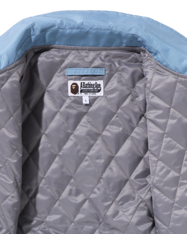 Bape Honeycomb Ripstop Bomber Bundy Panske Svetlo Modre | SK-0437