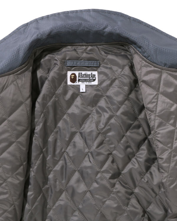 Bape Honeycomb Ripstop Bomber Bundy Panske Siva | SK-0459