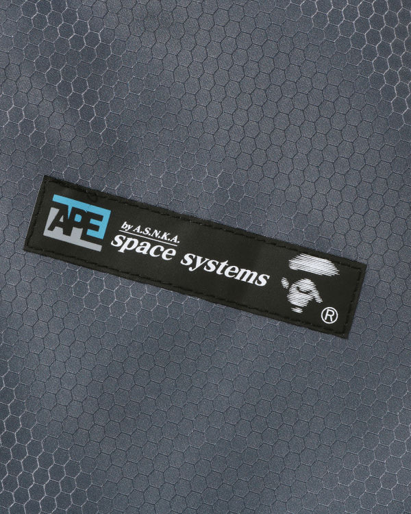 Bape Honeycomb Ripstop Bomber Bundy Panske Siva | SK-0459