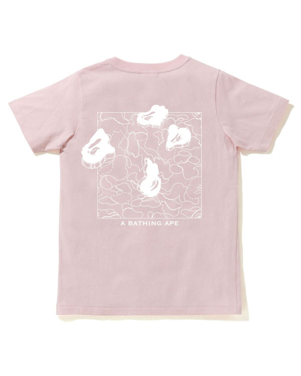 Bape Ink Print Tricko Damske Ruzove | SK-5849