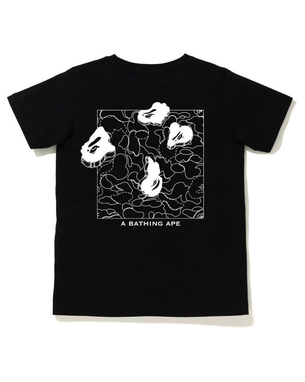 Bape Ink Print Tricko Damske Čierne | SK-4965