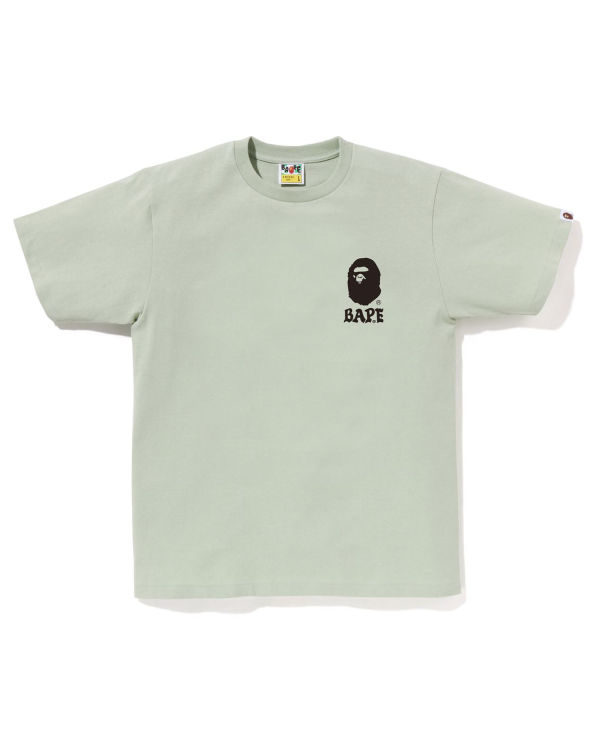 Bape Japan Culture Lettered Tricko Panske Tmavo Zelene | SK-6173