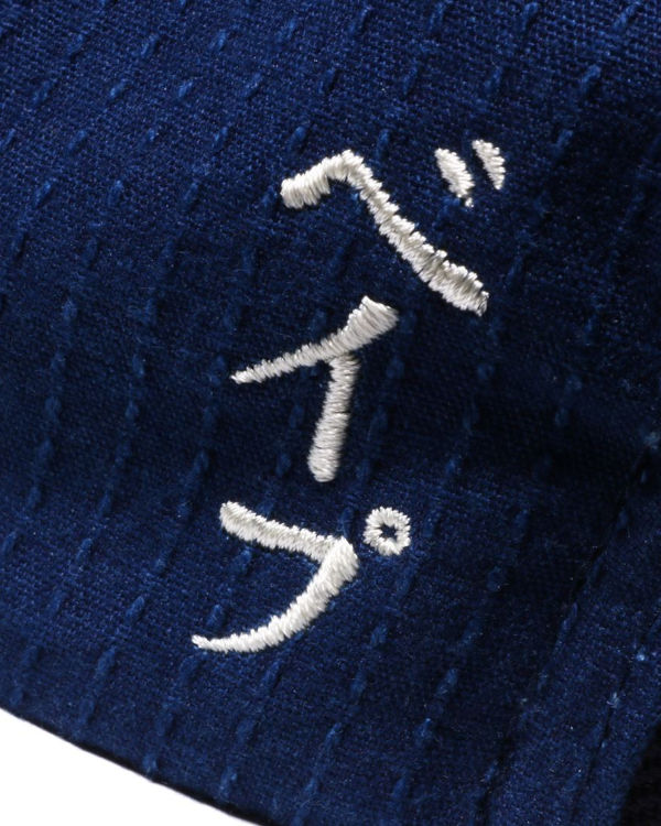 Bape Japan Culture Panel Caps Panske Námornícka Modrá Modre | SK-8213