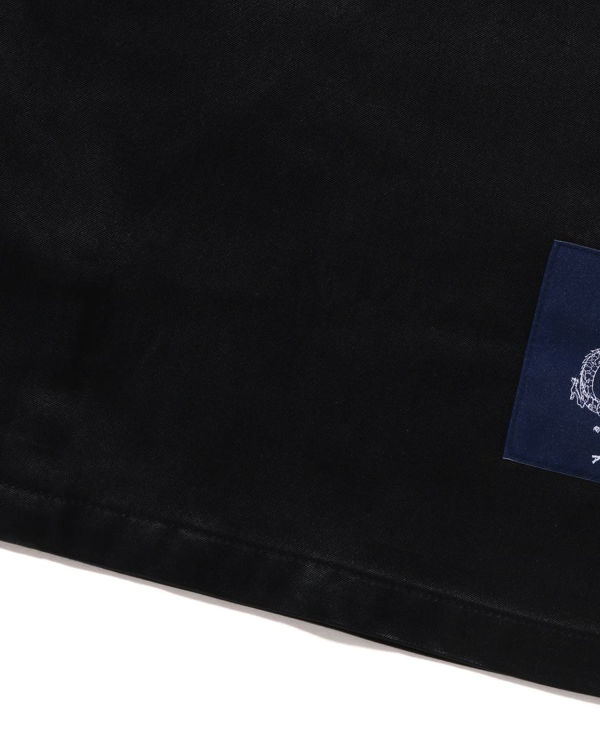 Bape Japanese Motif Relaxed Fit S/S Kosele Panske Čierne | SK-0287