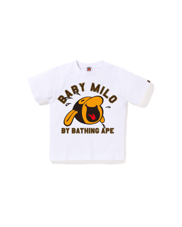 Bape Klasické Milo Tricko Detske Biele | SK-8709