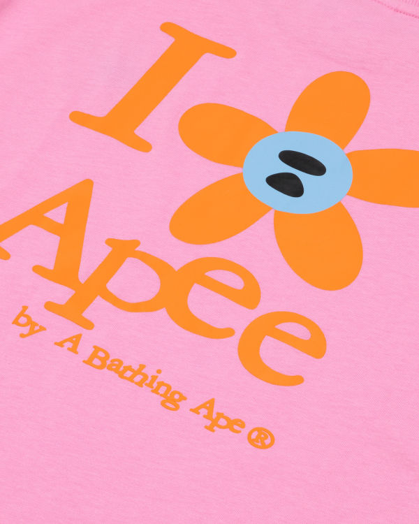 Bape Klasické Tricko Damske Ruzove | SK-1807