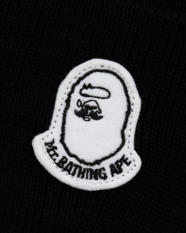 Bape Knit Ciapky Panske Čierne | SK-7012