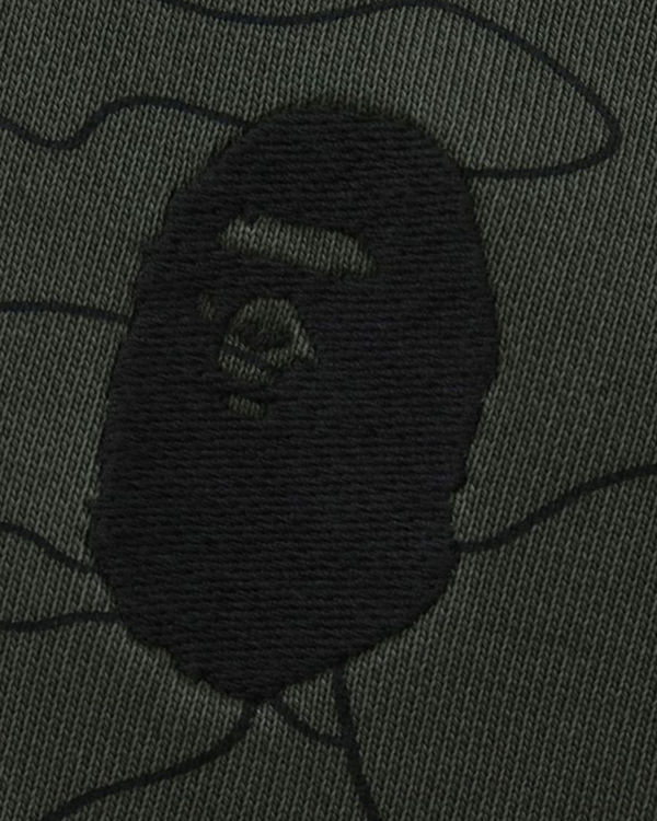 Bape Line 1st Camo Washed Relax Mikiny Panske Zelene | SK-4809