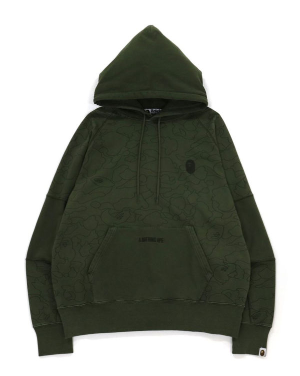 Bape Line 1st Camo Washed Relax Mikiny Panske Zelene | SK-4809