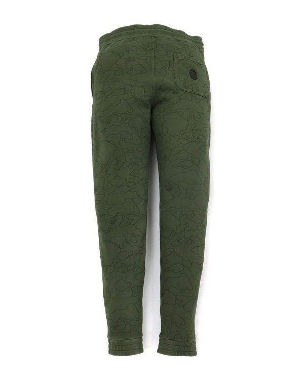 Bape Line 1st Camo Washed Slim Nohavice Panske Zelene | SK-8097