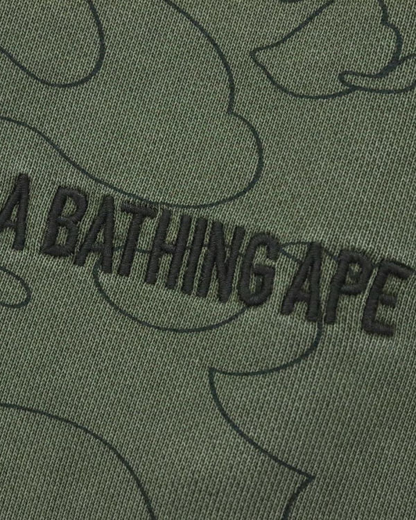 Bape Line 1st Camo Washed Slim Nohavice Panske Zelene | SK-8097