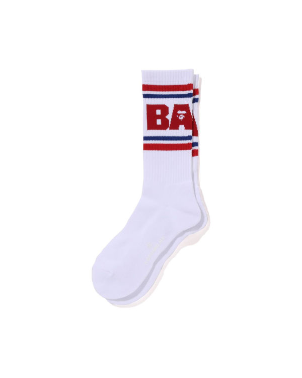 Bape Line Ponozky Panske Svetlo Červené | SK-6987