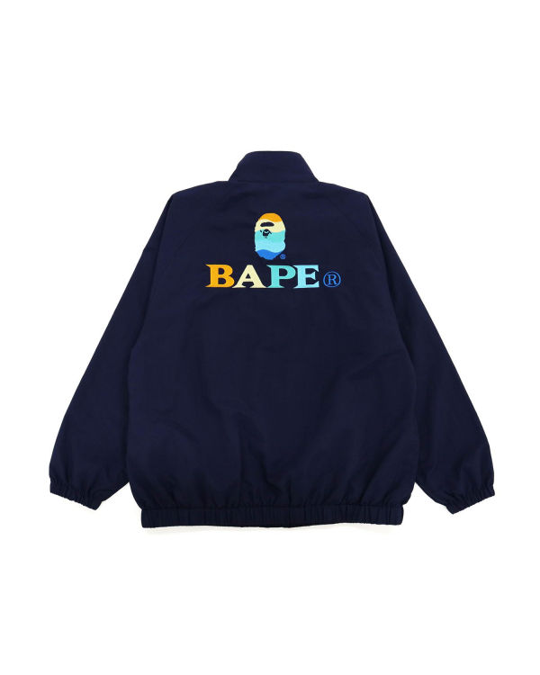Bape Logo Embroidery Overs Bundy Damske Námornícka Modrá Modre | SK-6714